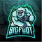 Yeti esport esport logo mascot design