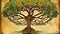 Yggdrasil from Norse mythology known for being the tree of life.