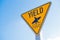 Yield to surfer sign in Southern California