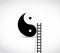 yin yang destination ladder illustration