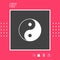 Yin yang symbol of harmony and balance. Graphic elements for your design
