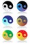 Ying Yang symbols