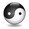 Ying Yang vector illustration