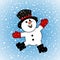 Yipee Happy Snowman
