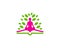 Yoga Book Logo Icon Design