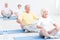 Yoga class for seniors