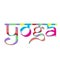 Yoga Day stylised text