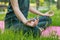 Yoga Detail From Lotus Position