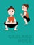 Yoga Garland Pose Cartoon Vector Illustration