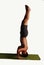 Yoga Handstand Isolated