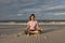 Yoga / Meditating at beach