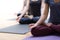 Yoga and mindfulness meditation