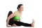 Yoga pose dedicated to the Sage Marichi I