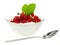 Yogurt bowl with Redcurrant berries