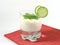 Yogurt with cucumber and watercress