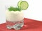 Yogurt with cucumber and watercress