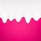 Yogurt drips. Seamless horizontal background