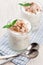 Yogurt and muesli