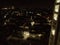Yogyakarta night view from 10th floor apartment