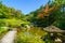 Yoko-en pond garden of the Taizo-in Temple, Kyoto