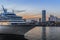 Yokohama bayside city view