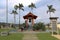 Yokohama Friendship Bell in Shelter Island in San Diego, California