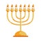yom kippur menorah candles