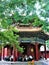 The Yonghe Temple in Beijing city, China. Tibetan Buddhism, history and worship