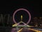 The Yongle Bridge Tianjin Eye at Night