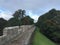 York city walls walk in a cloudy day