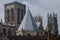 York England UK. View of York Minster, one the world`s most magnificent cathedrals.