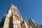 York Minster, looking up at one of the west towers