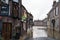 YORK, NORTH YORKSHIRE/UK - FEBRUARY 18 : Flooding in York North Yorkshire on February 18, 2020
