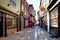 York shambles, shops in medieval street