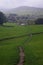 Yorkshire Dales National Park- Footpath through the fields