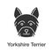 Yorkshire Terrier glyph icon