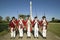 Yorktown Victory Monument in Colonial National Historical Park, Historical Triangle, Virginia. The statue was commissioned by the