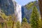 Yosemite Bridalveil fall waterfall California