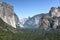 Yosemite - El Capital, Bridal Veil Falls, Half Dome