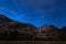 Yosemite Falls in a night, Yosemite National Park