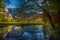 Yosemite Falls Reflection in the Merced River