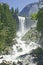 Yosemite Falls In summer On A Clear Day