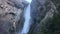 Yosemite Falls in Yosemite Valley in November.