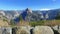 Yosemite Half Dome fall view