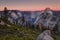 Yosemite Half Dome, Glacier Point sunrise