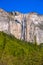 Yosemite Horsetail fall waterfall in spring California