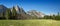 Yosemite Meadow panorama