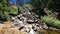 Yosemite Merced river of Nevada Fall