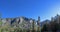 Yosemite - Mountain and Bridal Veil Fall