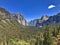 Yosemite National Park El Capitan and Bridal Veil Falls